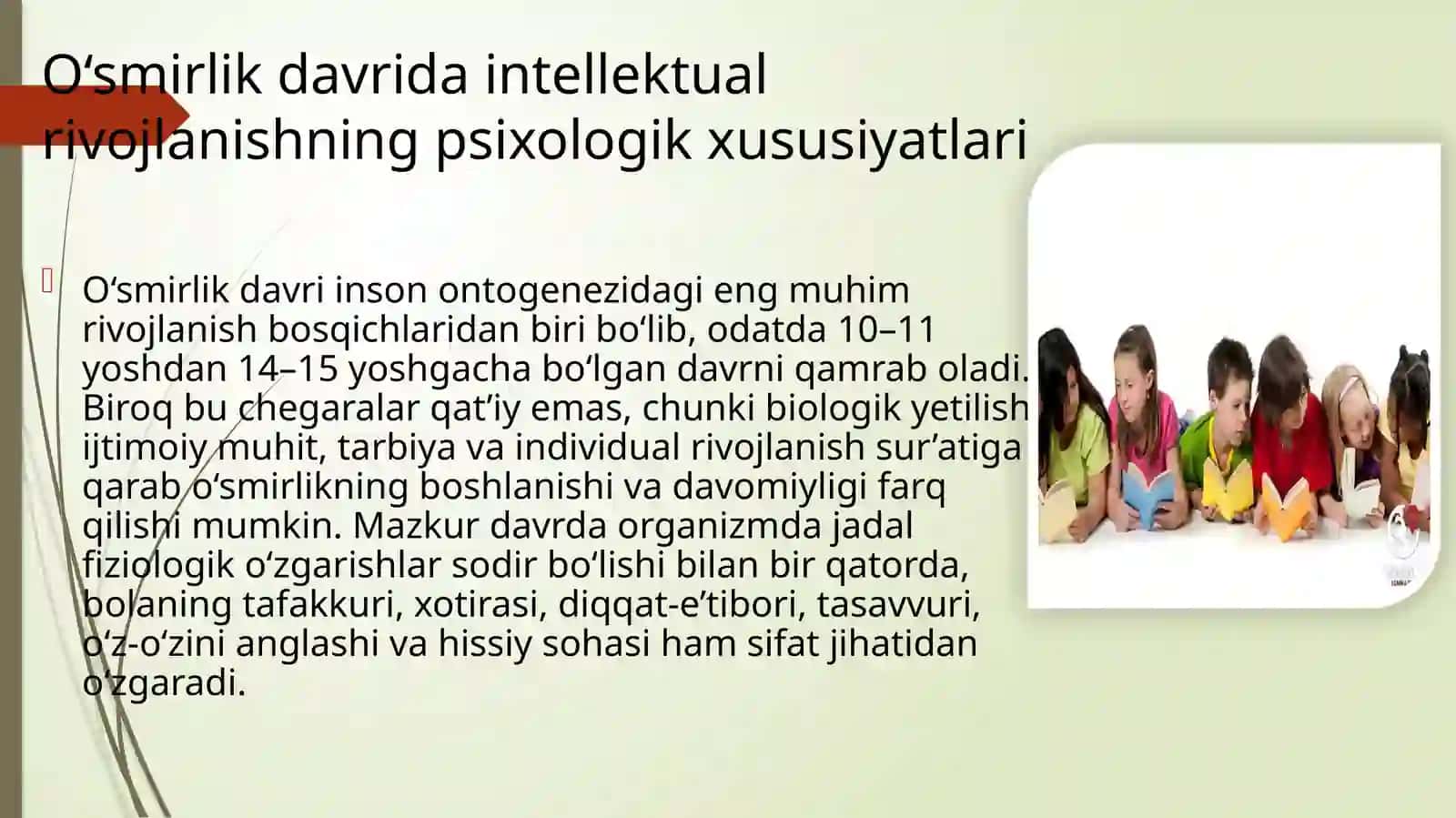 O‘smirlik davrida intellektual va emotsional rivojlanish xususiyatlari 3