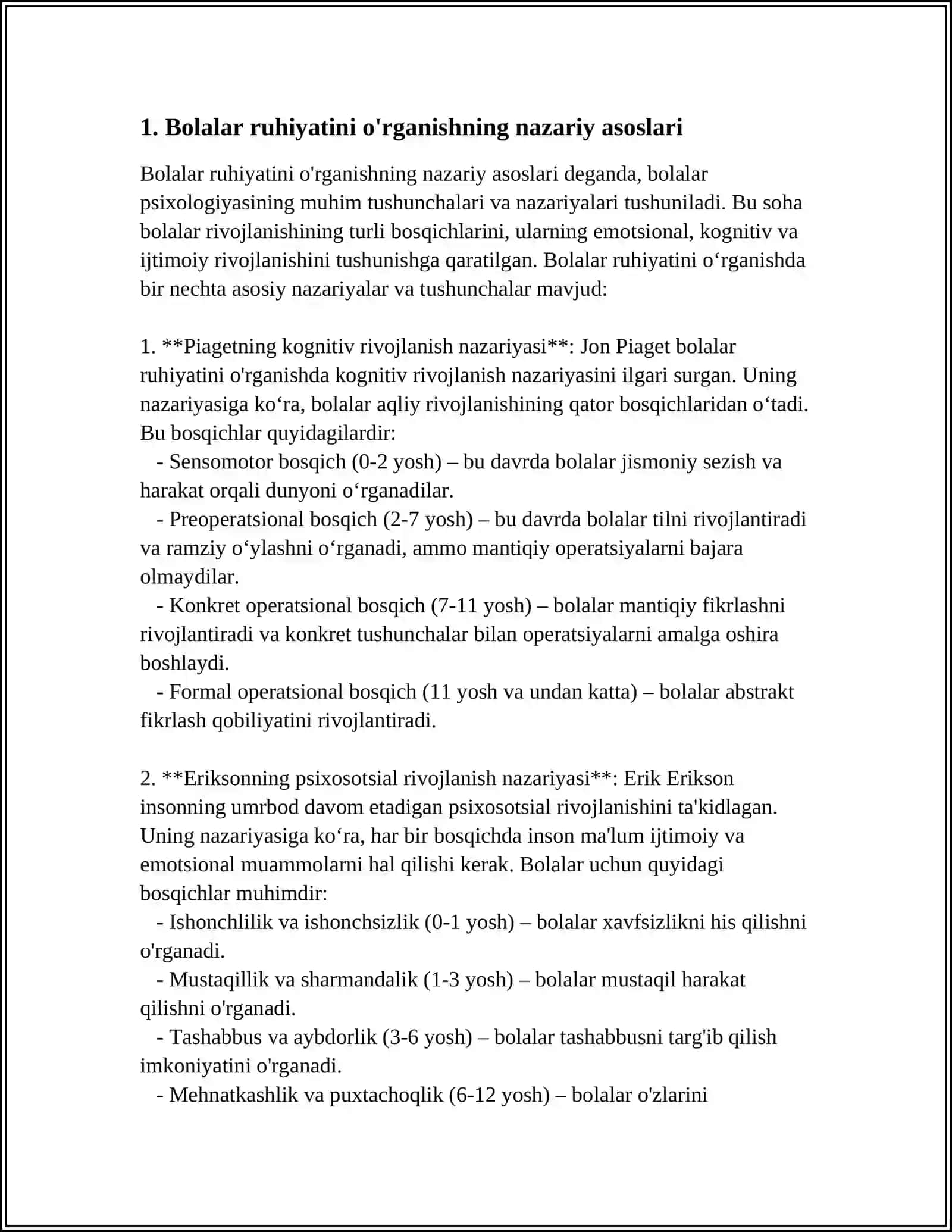 BOLALAR RUHIYATINI O'RGANISHNING PEDAGOGIK ASOSLARI 3