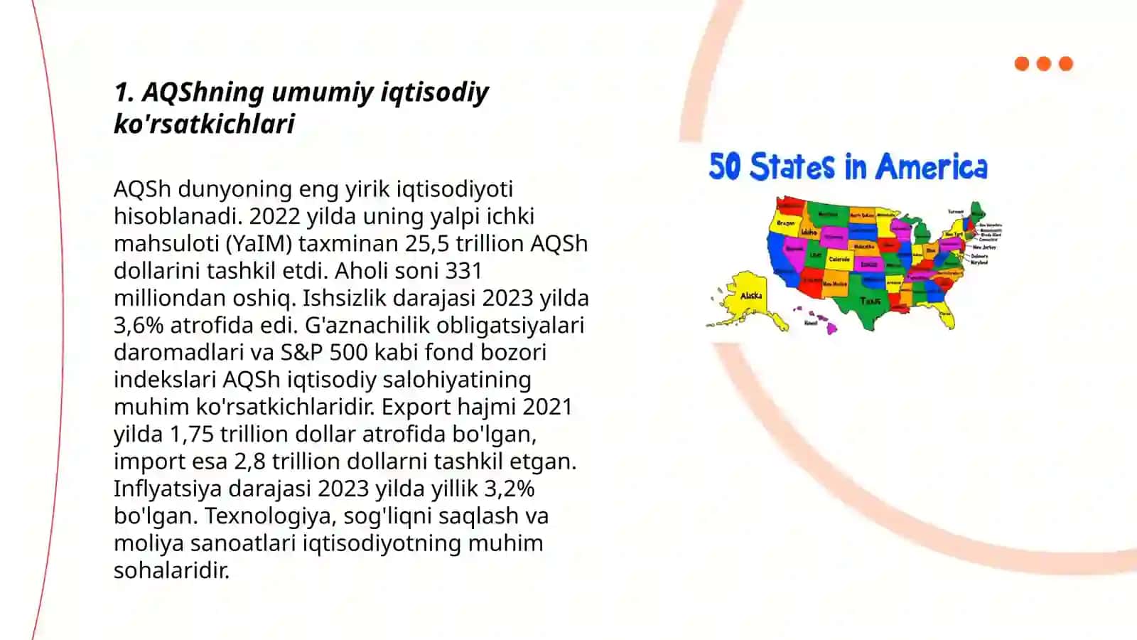 Amerika Qo'shma Shtatlarining iqtisodiyoti 3