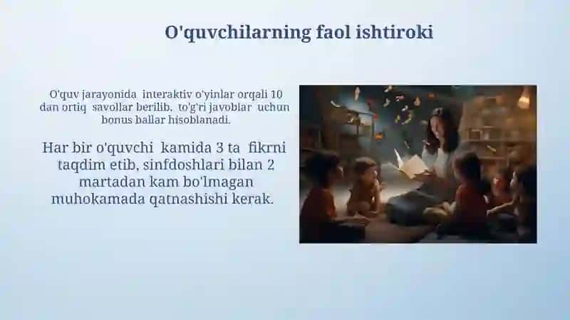 Mavzu: 7-sinf Tarbiya fanidan, "Oilaviy kitobxonlik" 3
