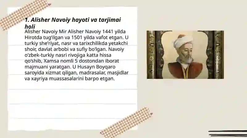 Alisher Navoiy 3
