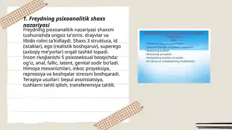 Freydning psixoanalitik shaxs nazariyasi 3
