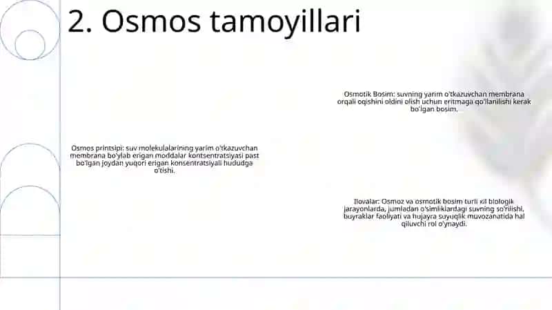 Osmotik Bosim 3