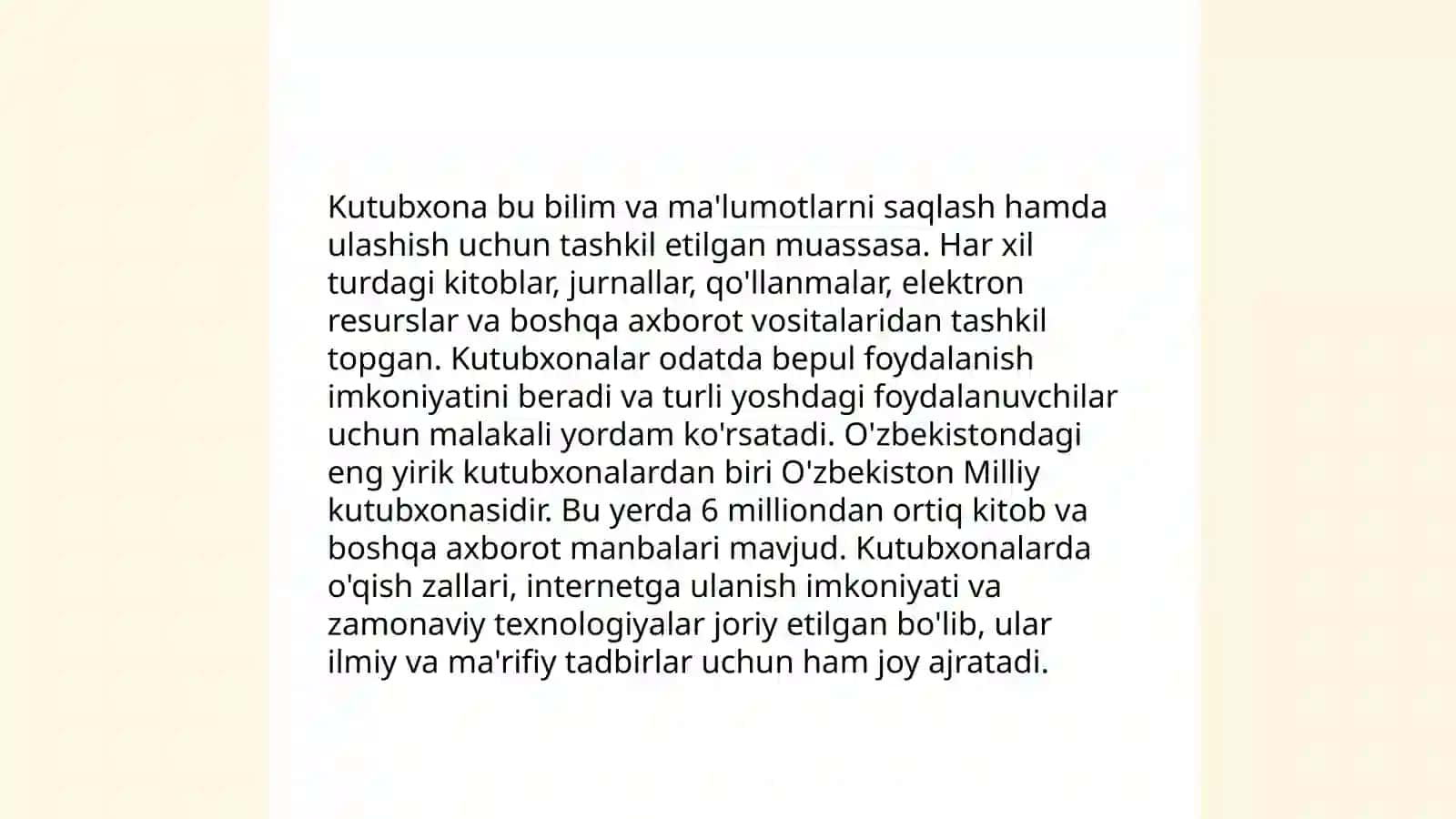 Kutubxona web -saytida joylashtirish uchun hujjatlarni tayyorlash 3