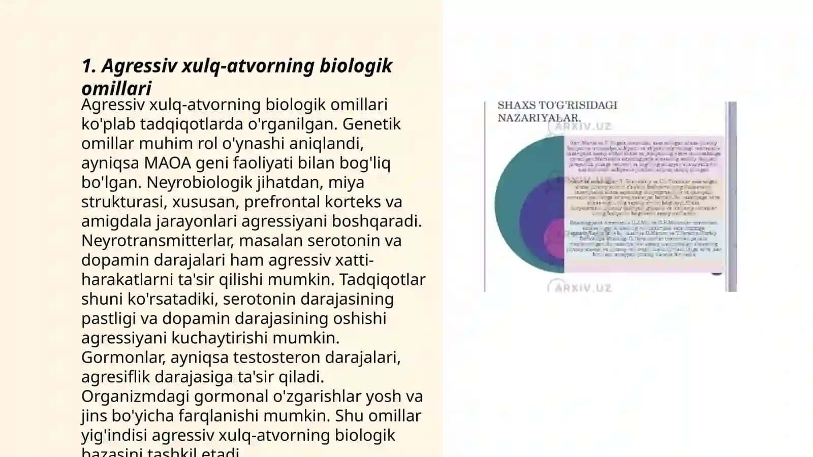 Shaxs agressiv xulq-atvorining shakllanishsharoitlari 3