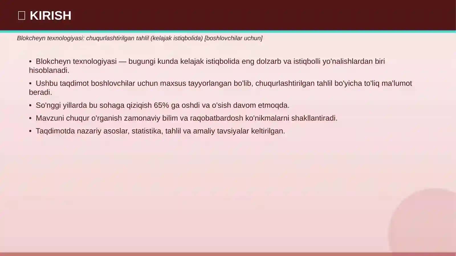 BLOKCHEYN TEXNOLOGIYASI 3