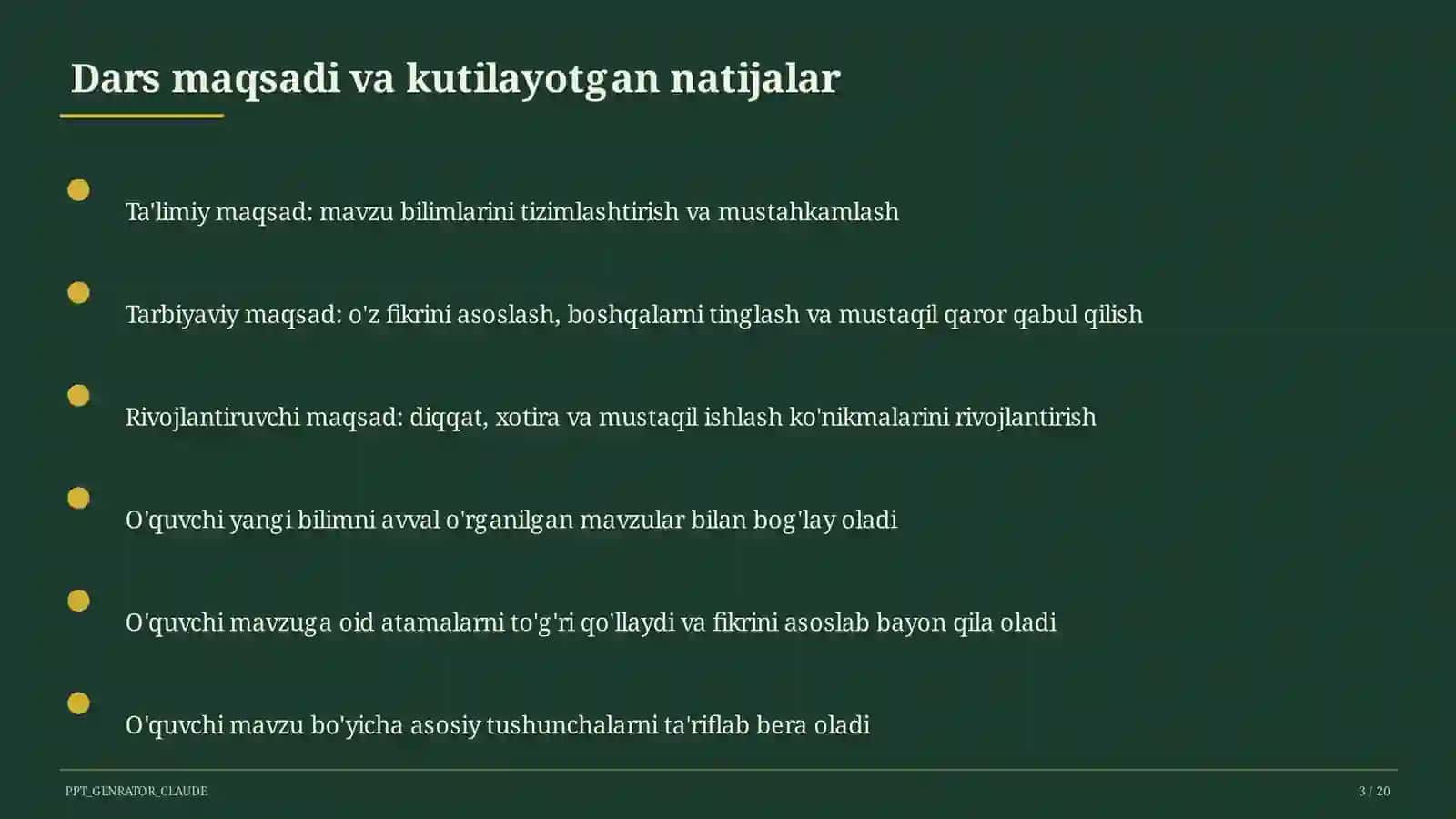 Yo'sinlar, qirqquloqlar va ochiq urug'lilar (6-sinf) 3