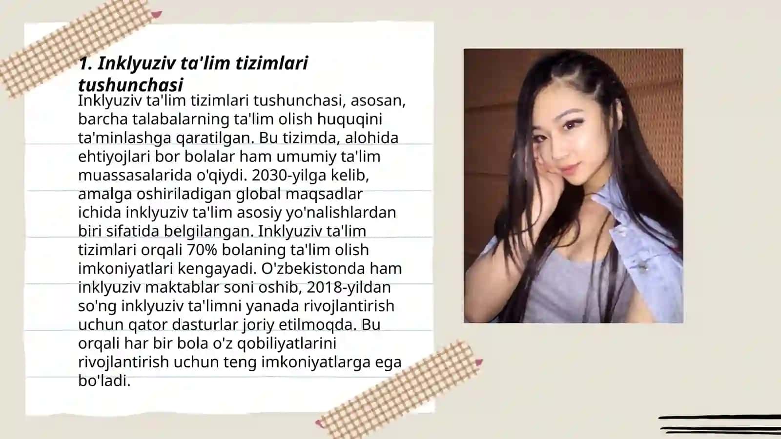 Imkoniyati cheklangan bolalarni samarali inklyuziv ta'lim olishining asosiy shartlari 3
