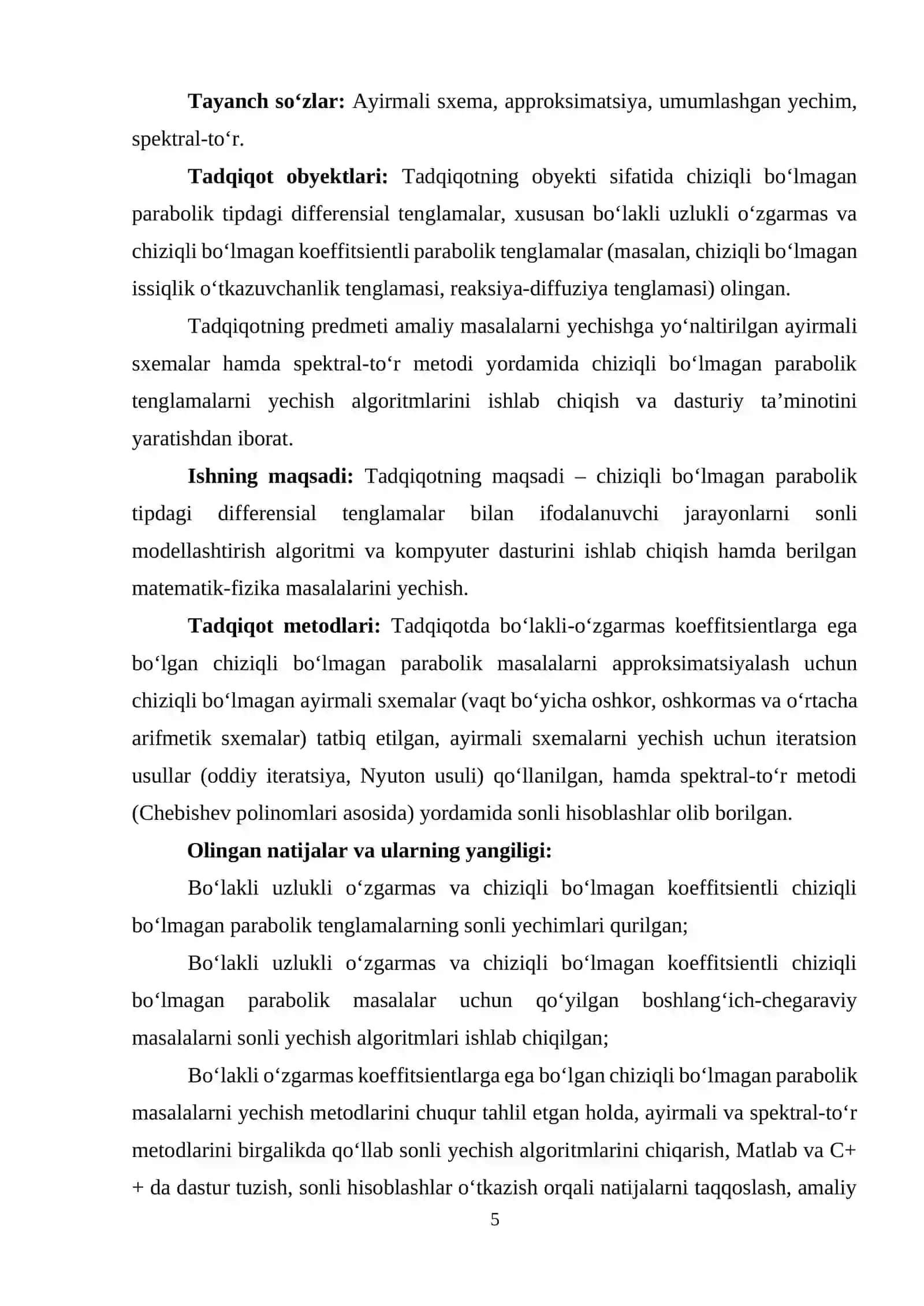 Magistrlik dissertatsiyasi mavzusi Termiz davlat universiteti 3