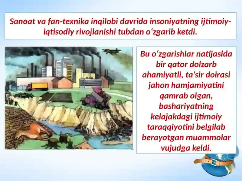 Global muammolarning mezonlari va darajalari 3