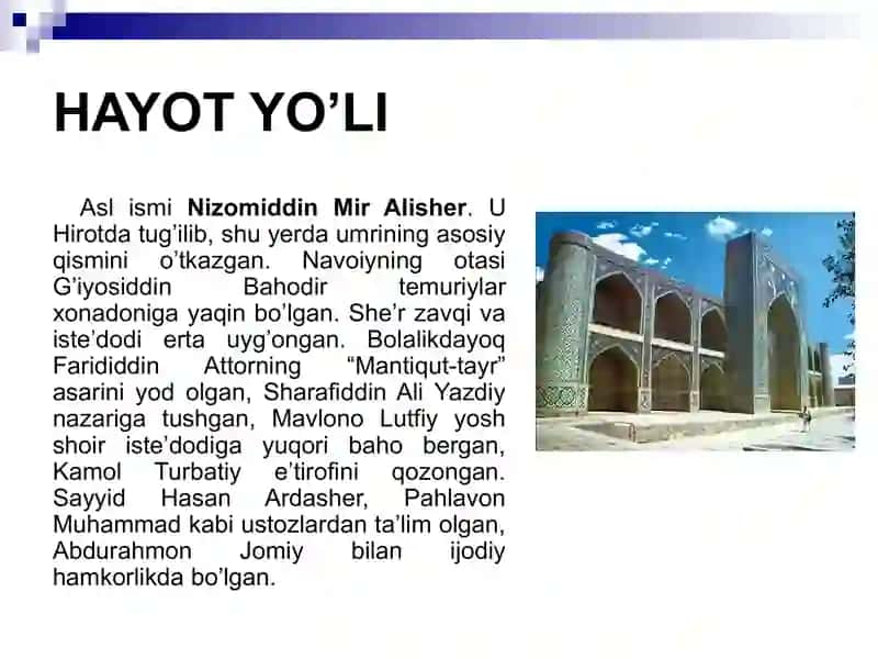 Alisher Navoiy 3