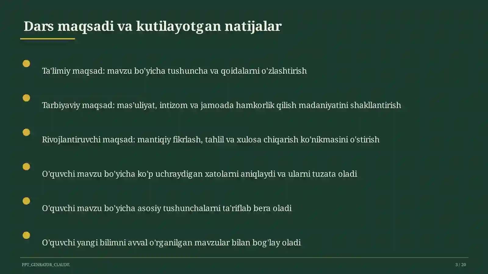 Nutq madaniyati va notiqlik san'ati (10-sinf) 3