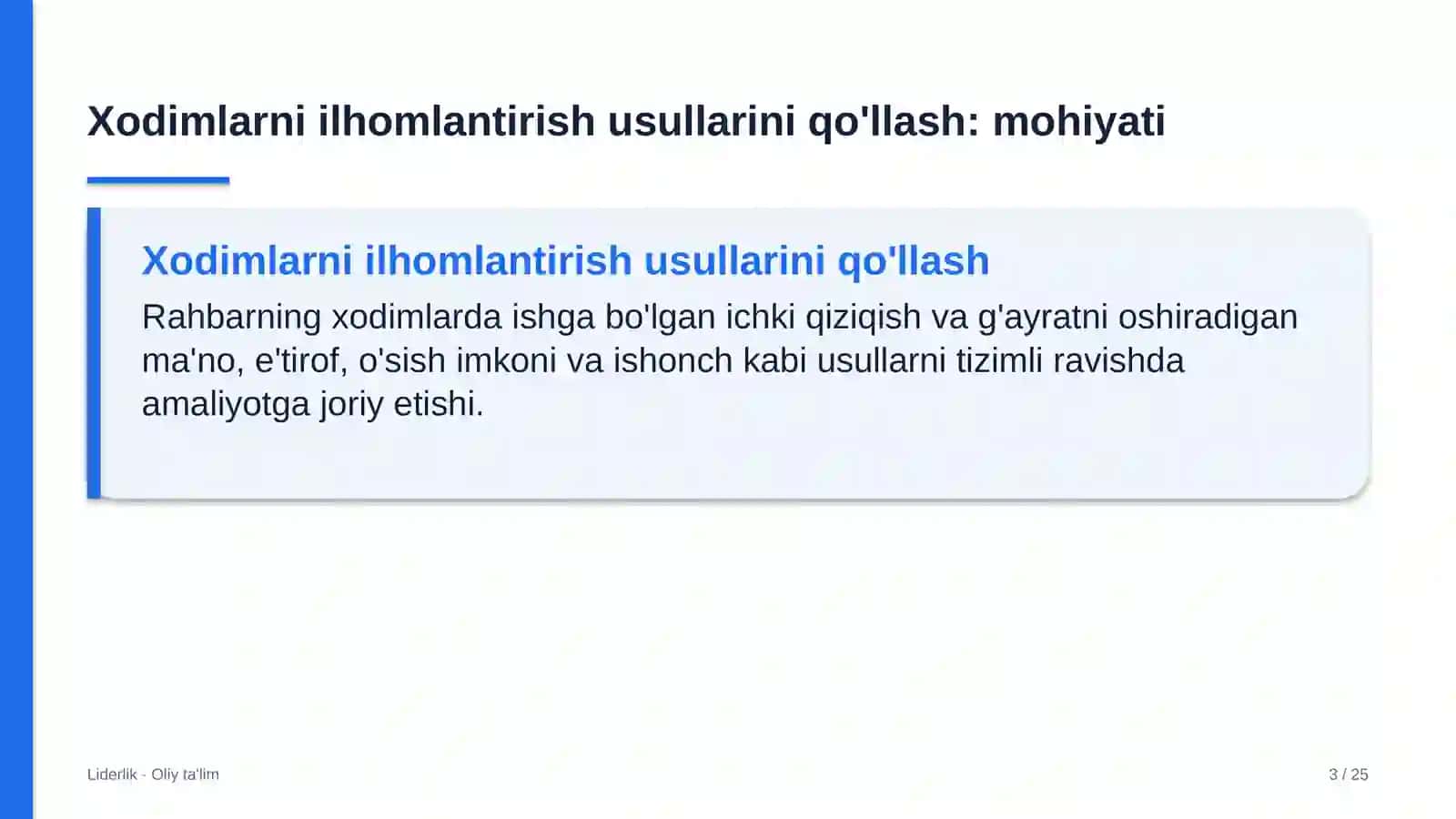 sport tovarlari do'konlarida xodimlarni ilhomlantirish usullarini qo'llash 4134 3