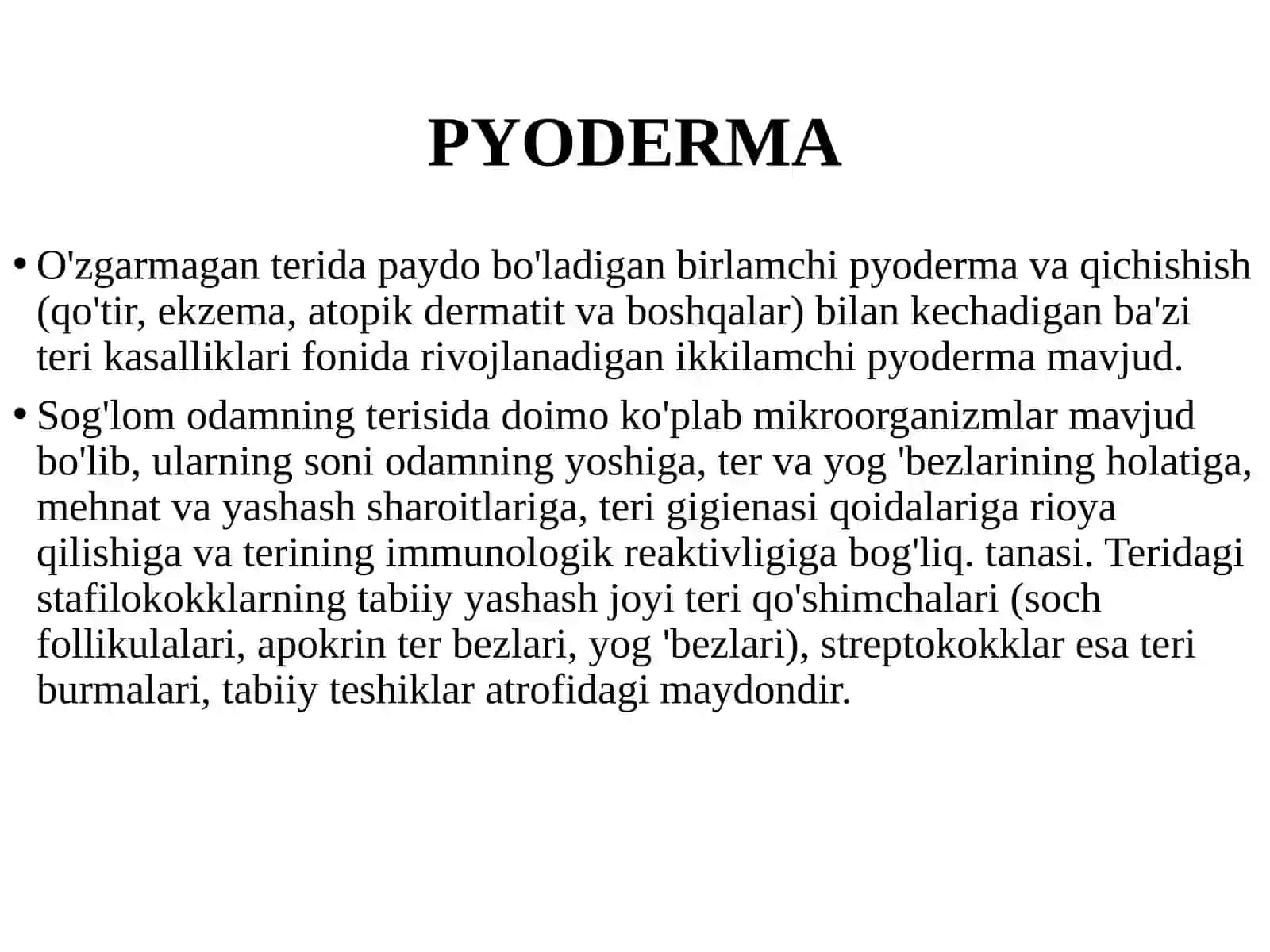 Pyoderma 3