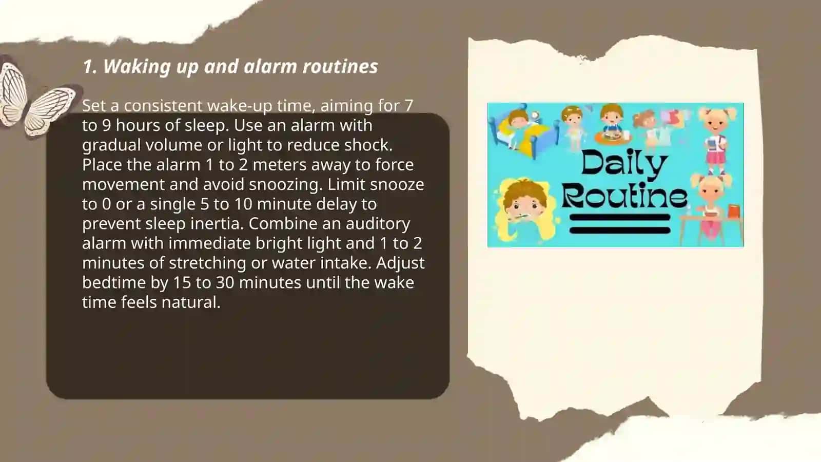 Daily routine 3