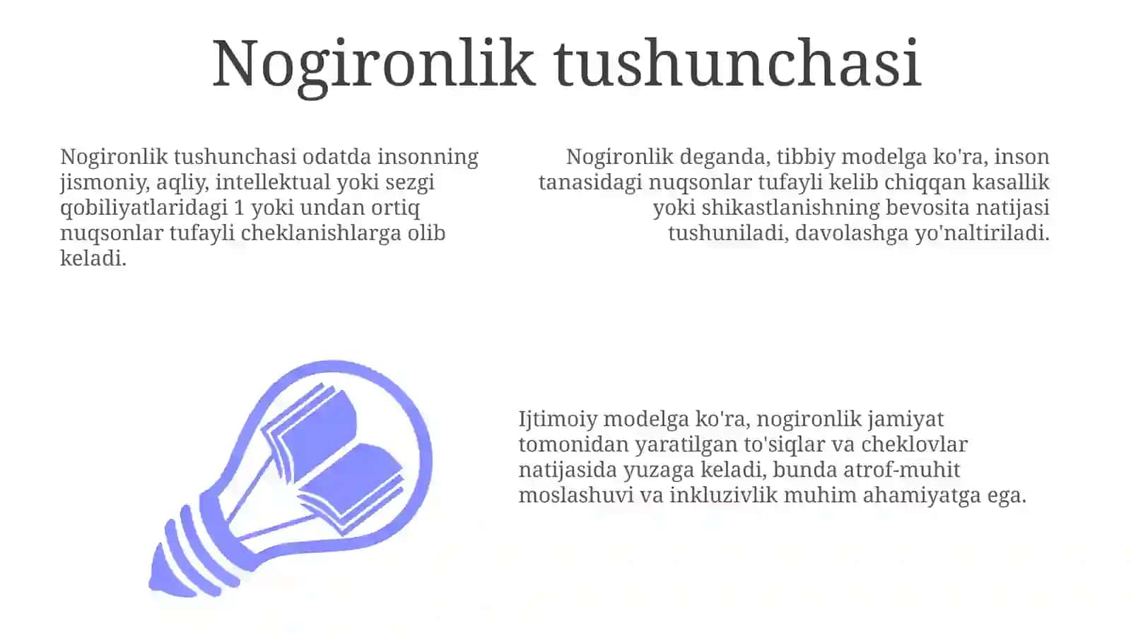 Jismoniy va aqliy nogironlik va ularni tiklash 3