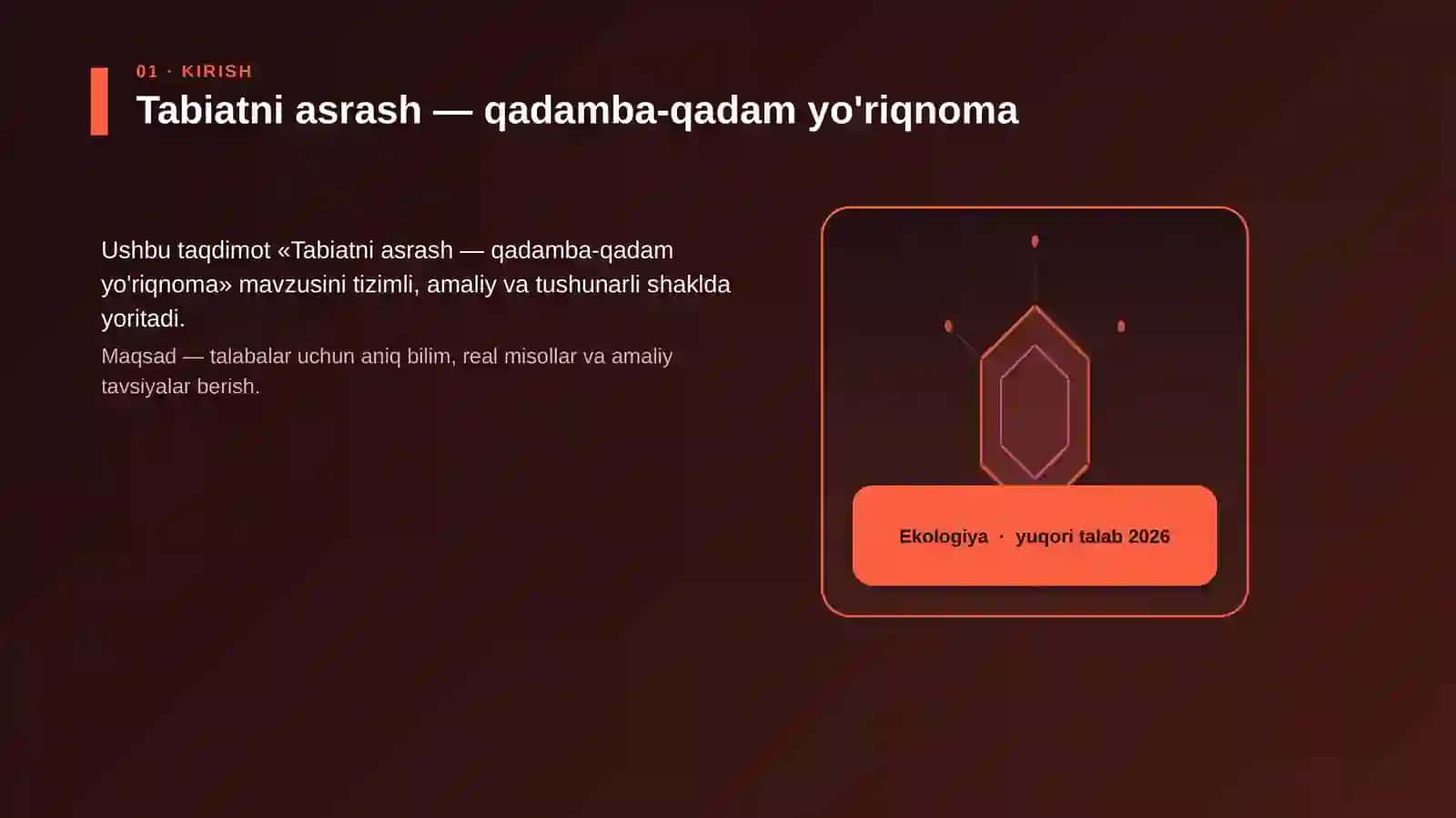 Tabiatni asrash — qadamba-qadam yo'riqnoma 3