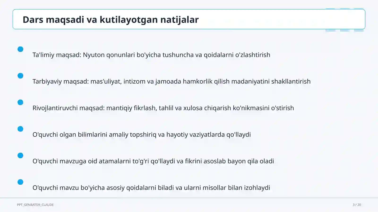 Nyuton qonunlari (9-sinf) 3