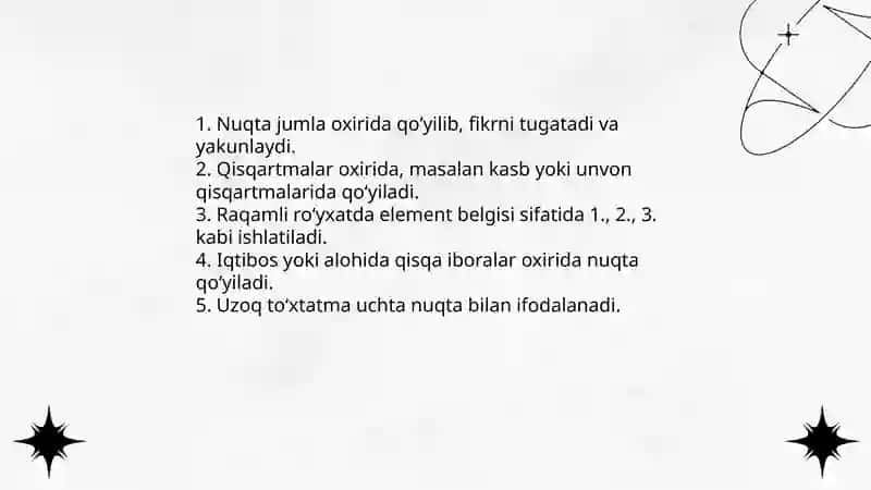 Punktuatsion savodxonlik 3