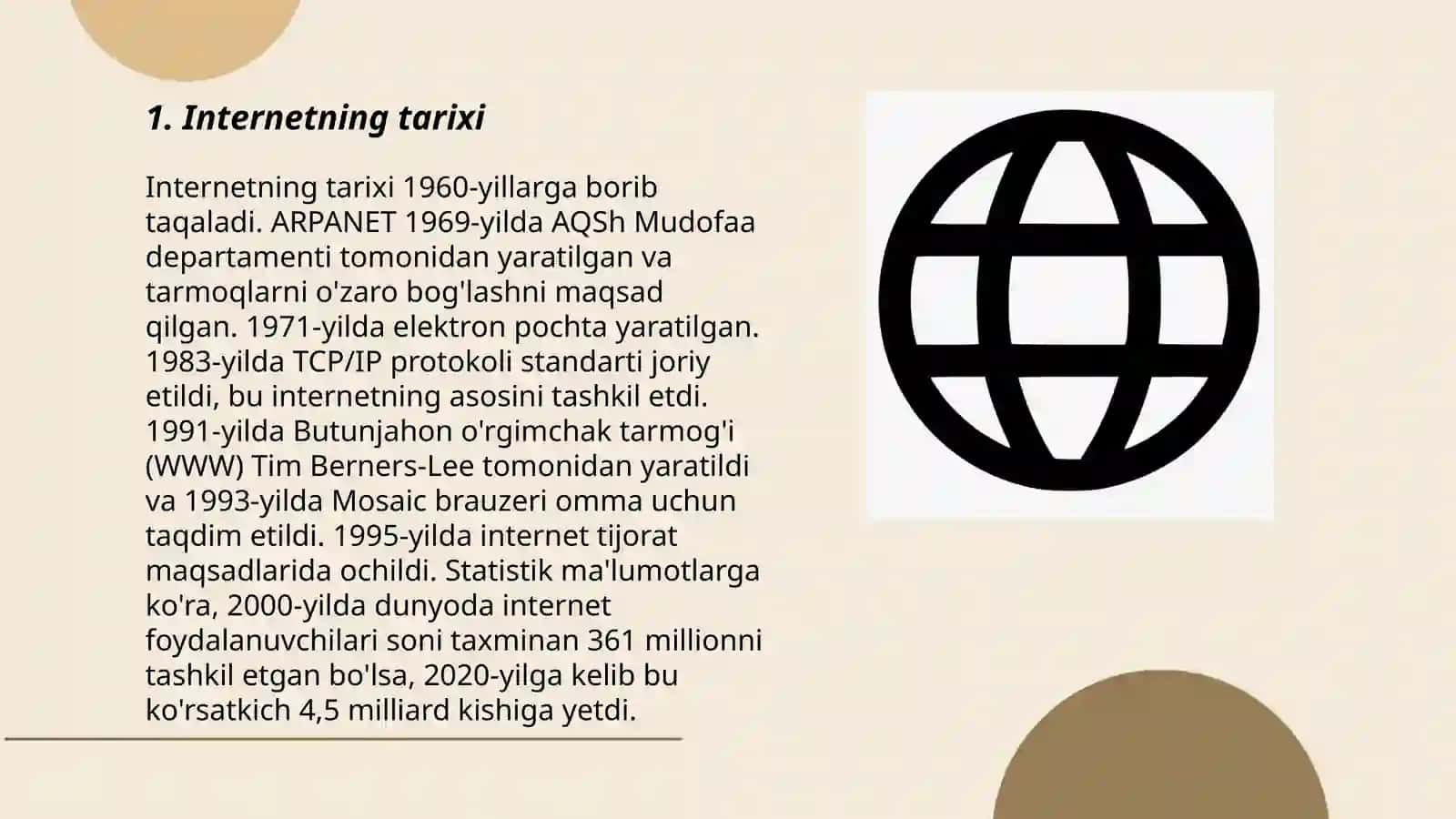Internetning tarixi 3