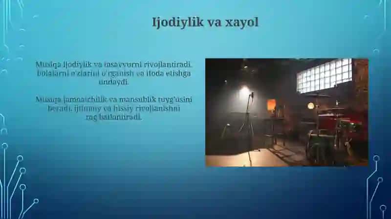 Bolalar hayotida musiqaning oʻrni va roli 3
