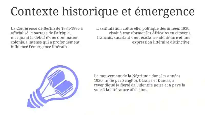 La littérature Africaine Francophone 3