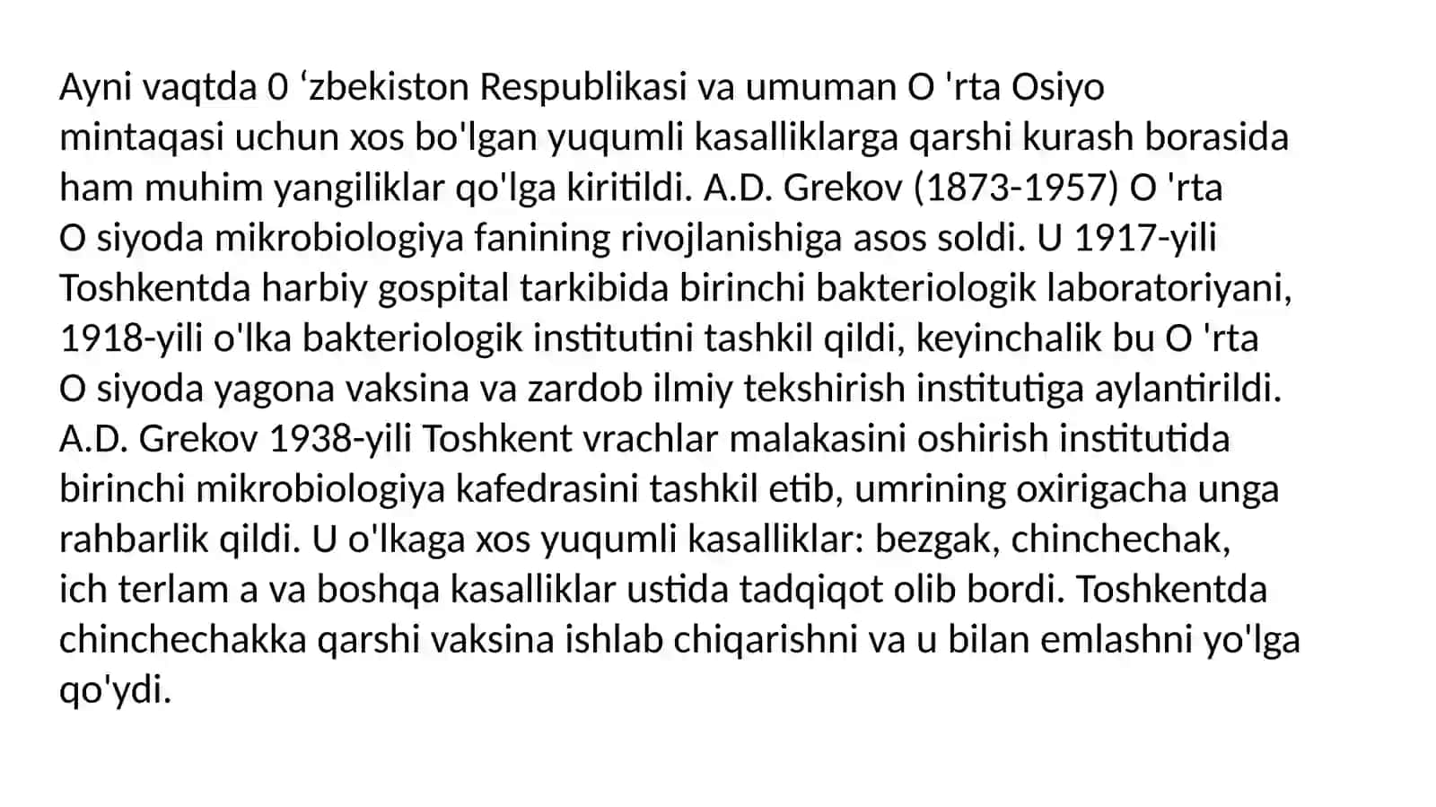 Mikrobiologiya modulini rivojlanishiga hissa qoʻshgan oʻzbekistonlik yetakchi olimlar 3