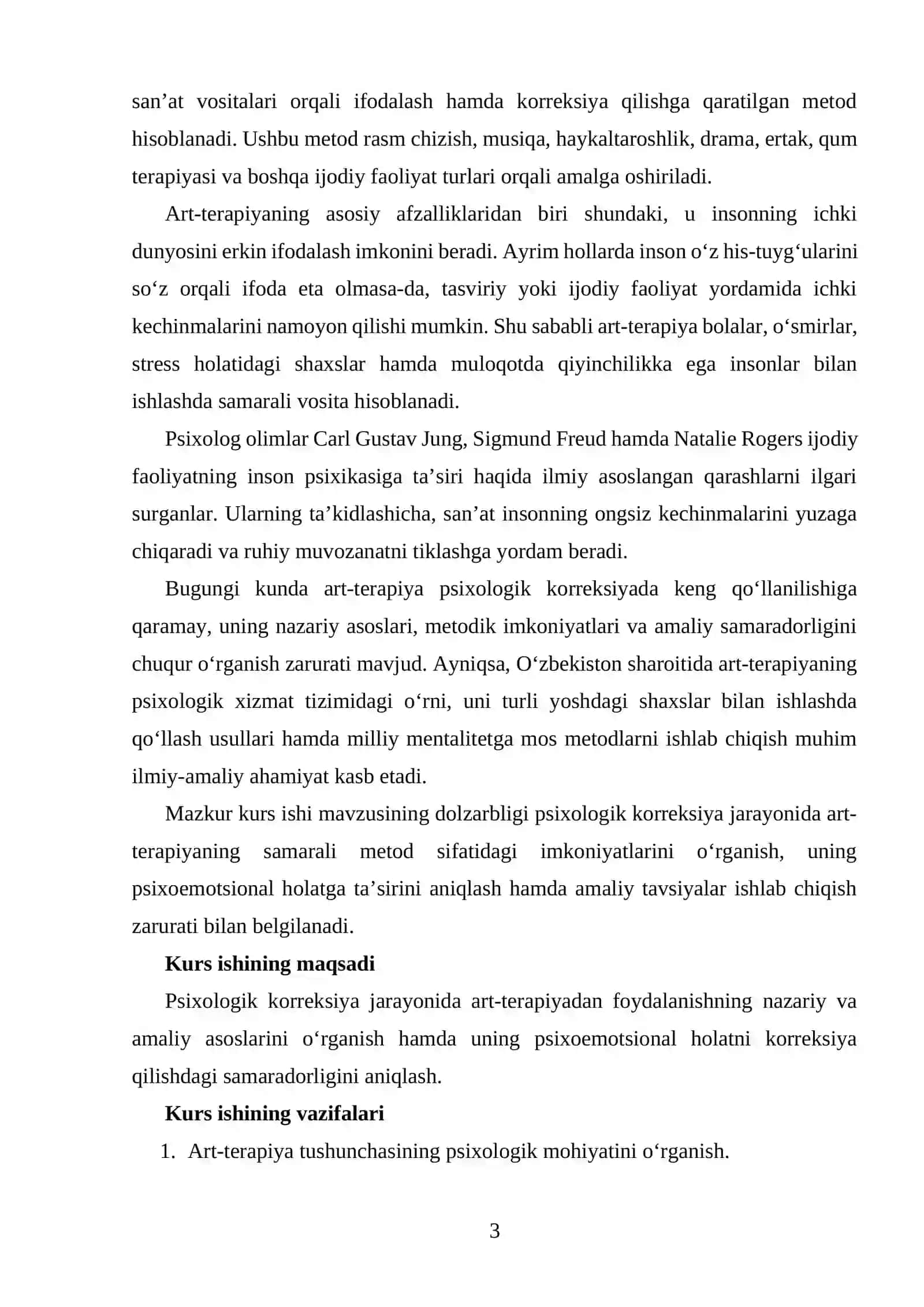 Psixologik korreksiyada art-terapiyadan foydalanish 3