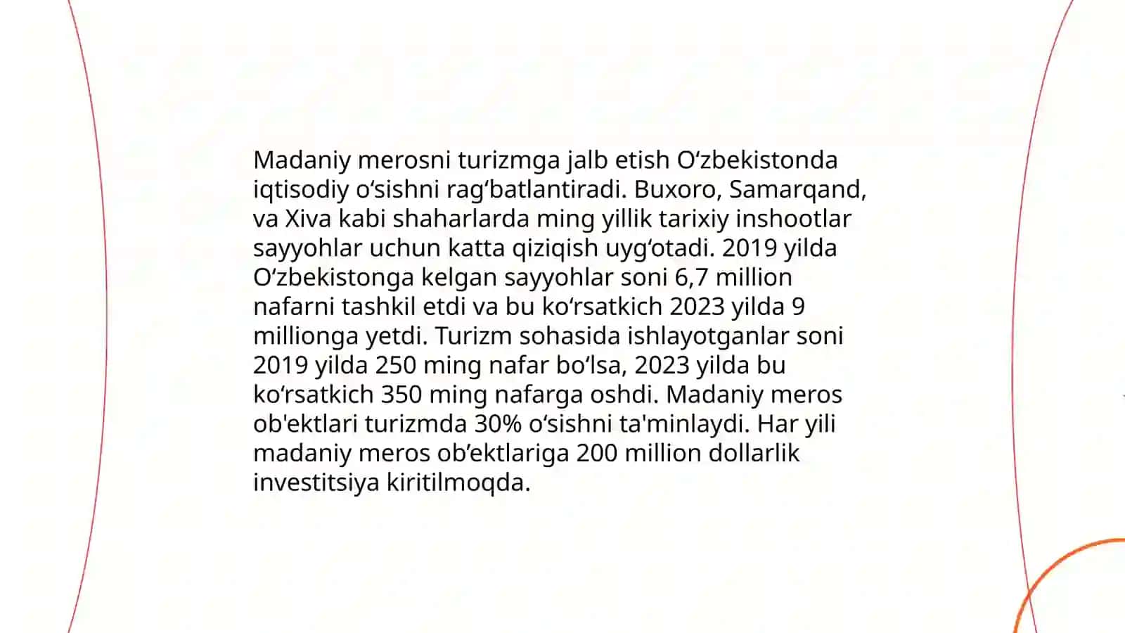 Madaniy merosni turizmga jalb etish 3