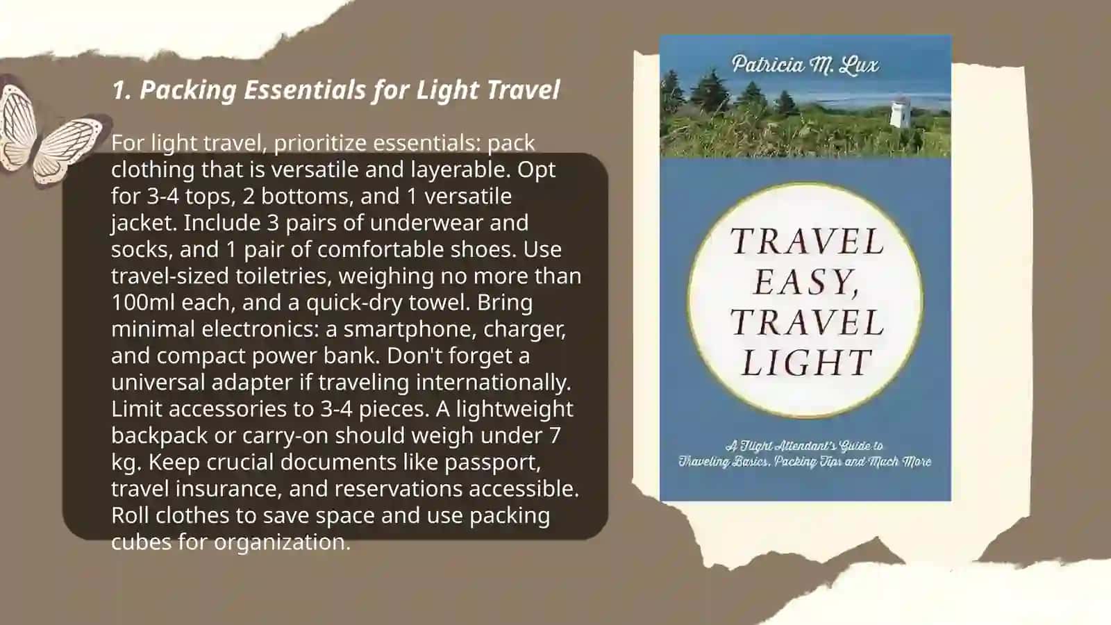 Light Travel Essentials 3