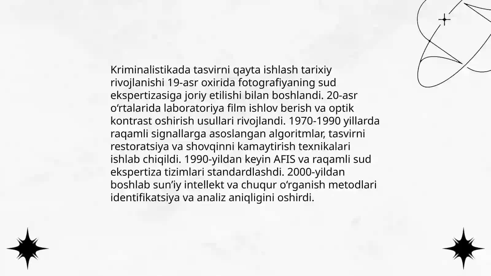 Kriminalistikada tasvirni qayta ishlash roli 3