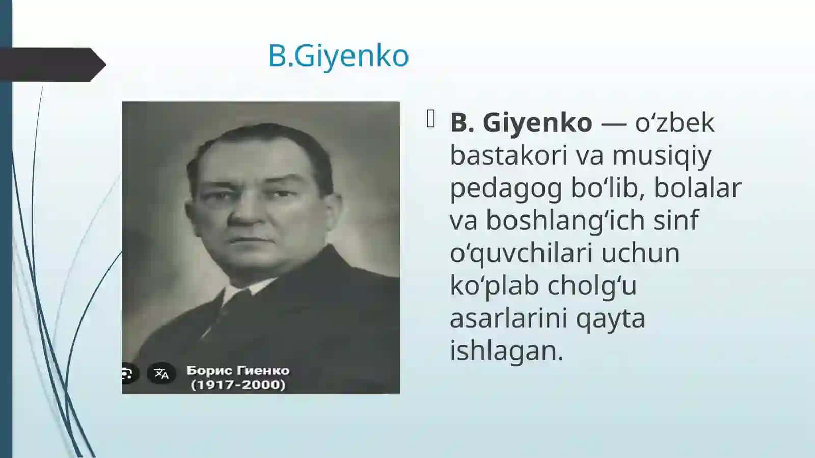 B. Giyenkoning "Quvnoq raqs" asarini doira cholg‘usida o‘rgatish metodikasi 3