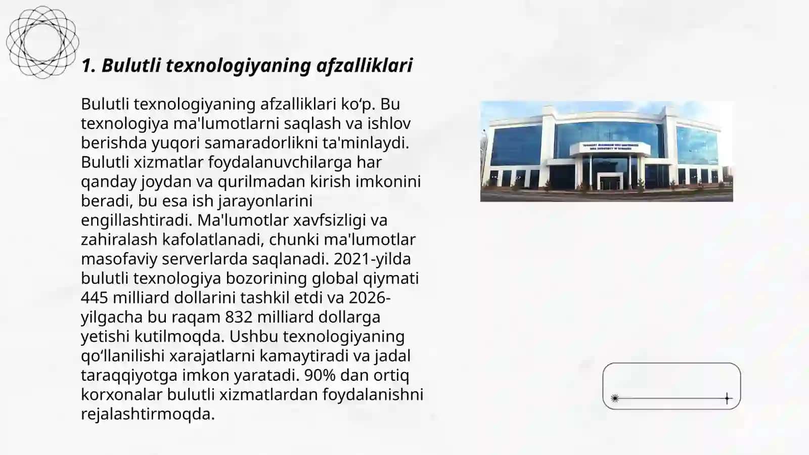 Bulutli texnologiyasi orqali so’rovnoma, nazorat testlari yaratish 3