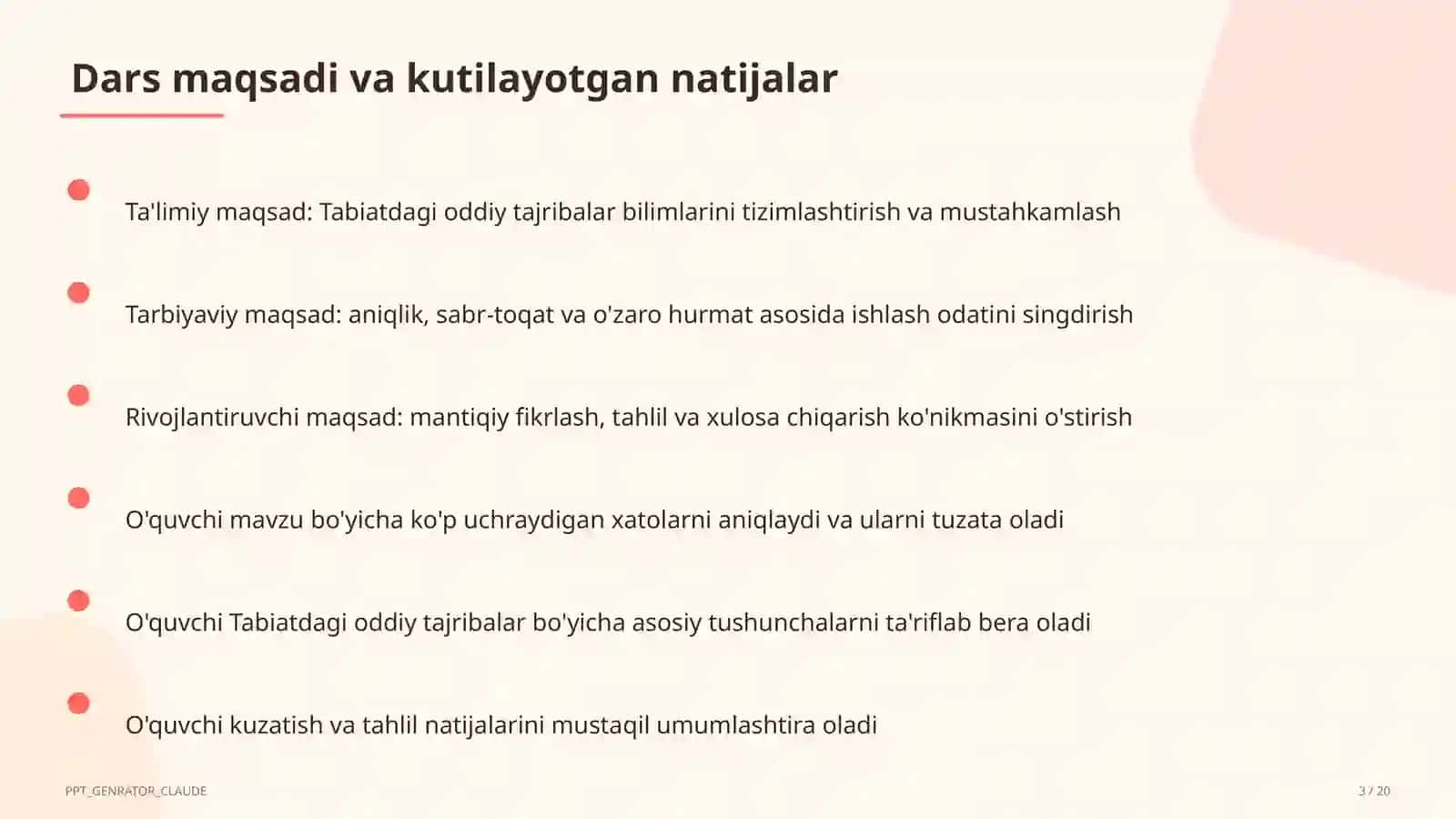 Tabiatdagi oddiy tajribalar (4-sinf) 3