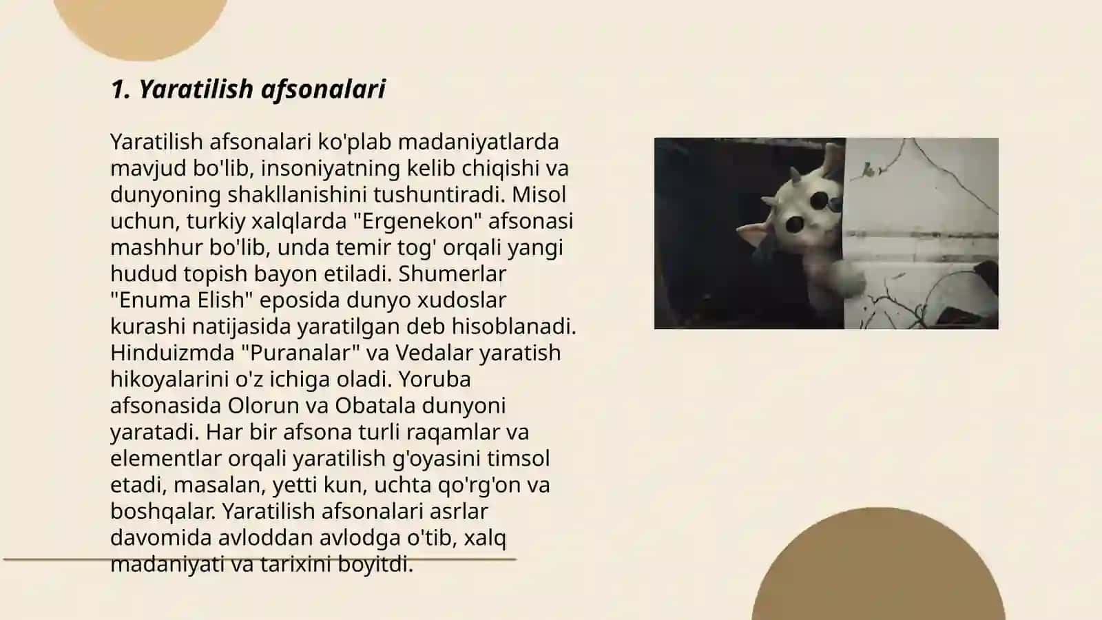 Yaratilish afsonalari 3