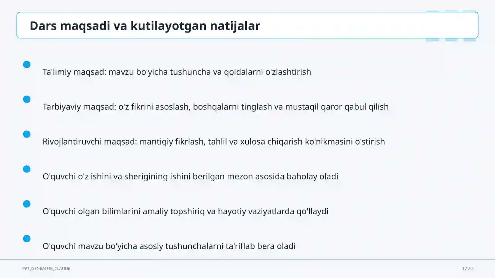 Rus tilida fe'l turlari: tugallangan va tugallanmagan (6-sinf) 3
