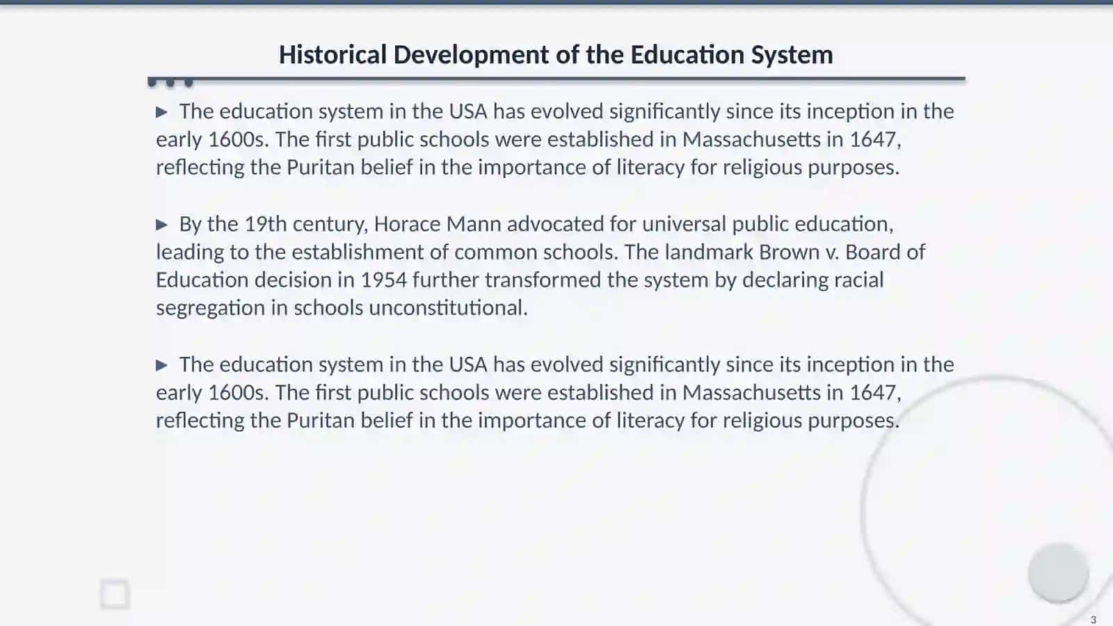Education system in the USA 3
