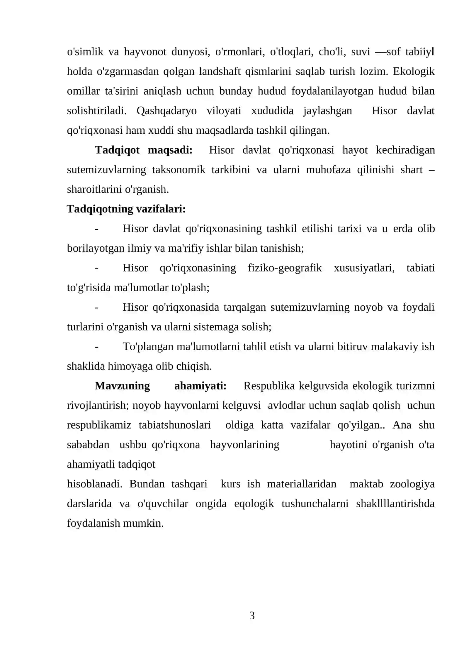 MUHOFAZA QILINADIGAN SUTEMIZUVCHILAR VA ULARNING TABIATDAGI AHAMIYATI 3