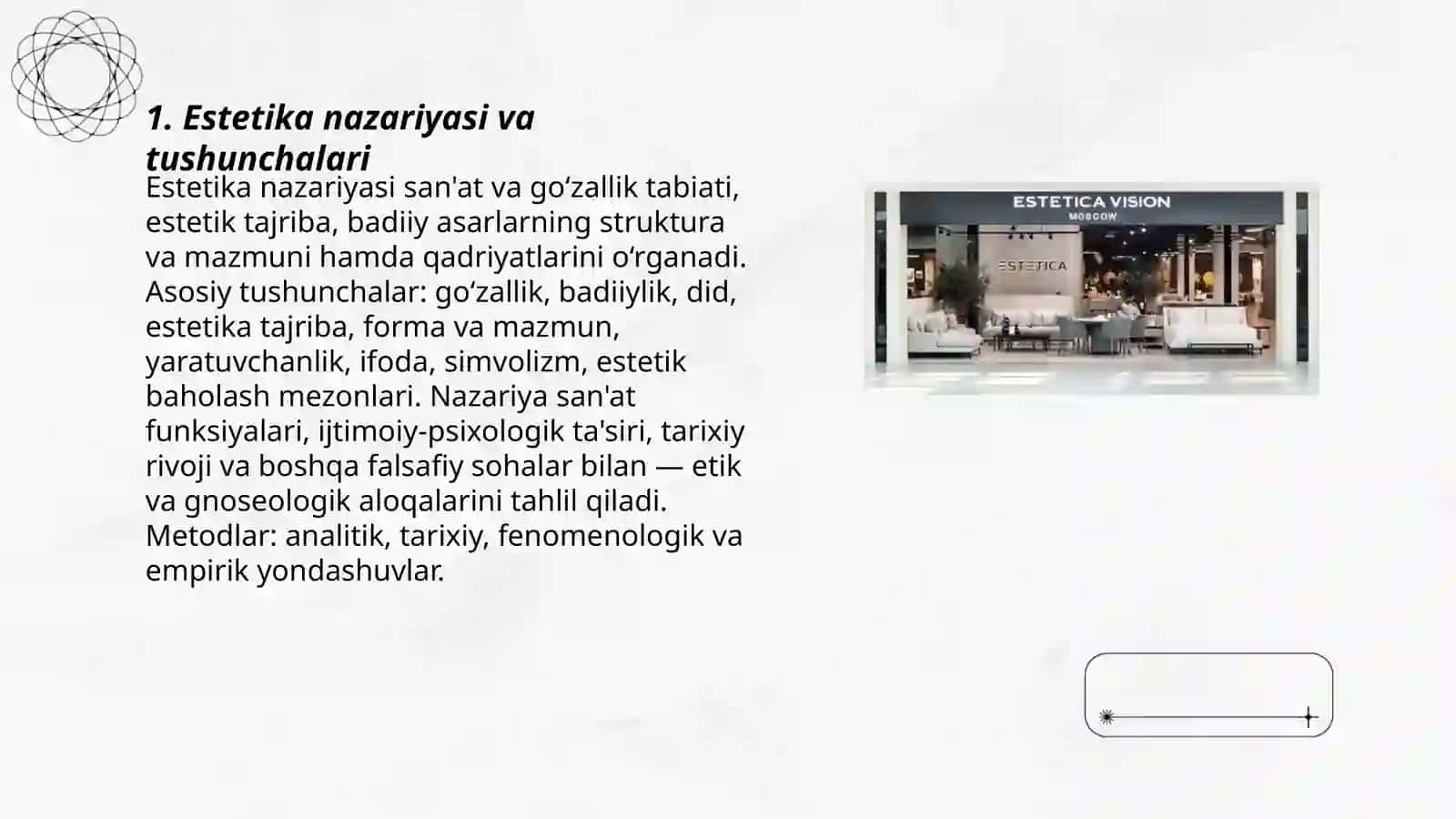 Estetika 3