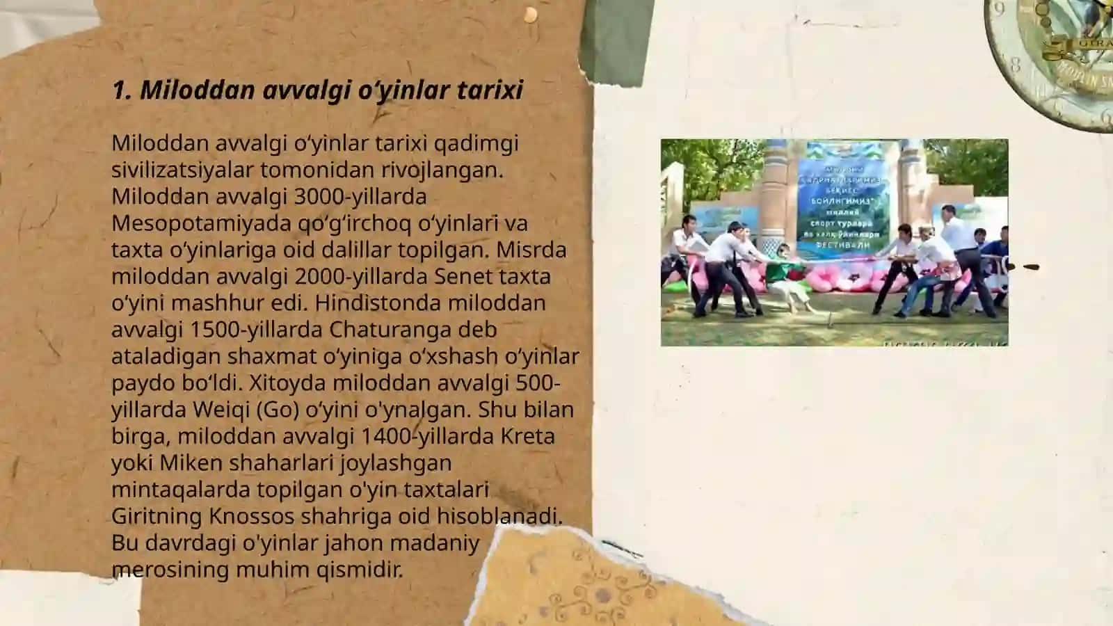 Miloddan avvalgi oʻyinlar tarixi 3