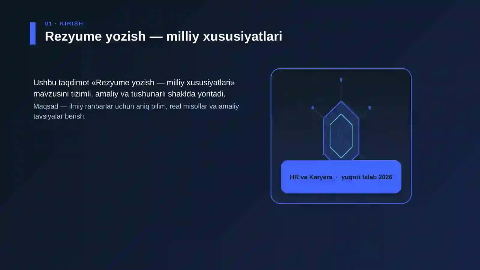 Rezyume yozish — milliy xususiyatlari 3
