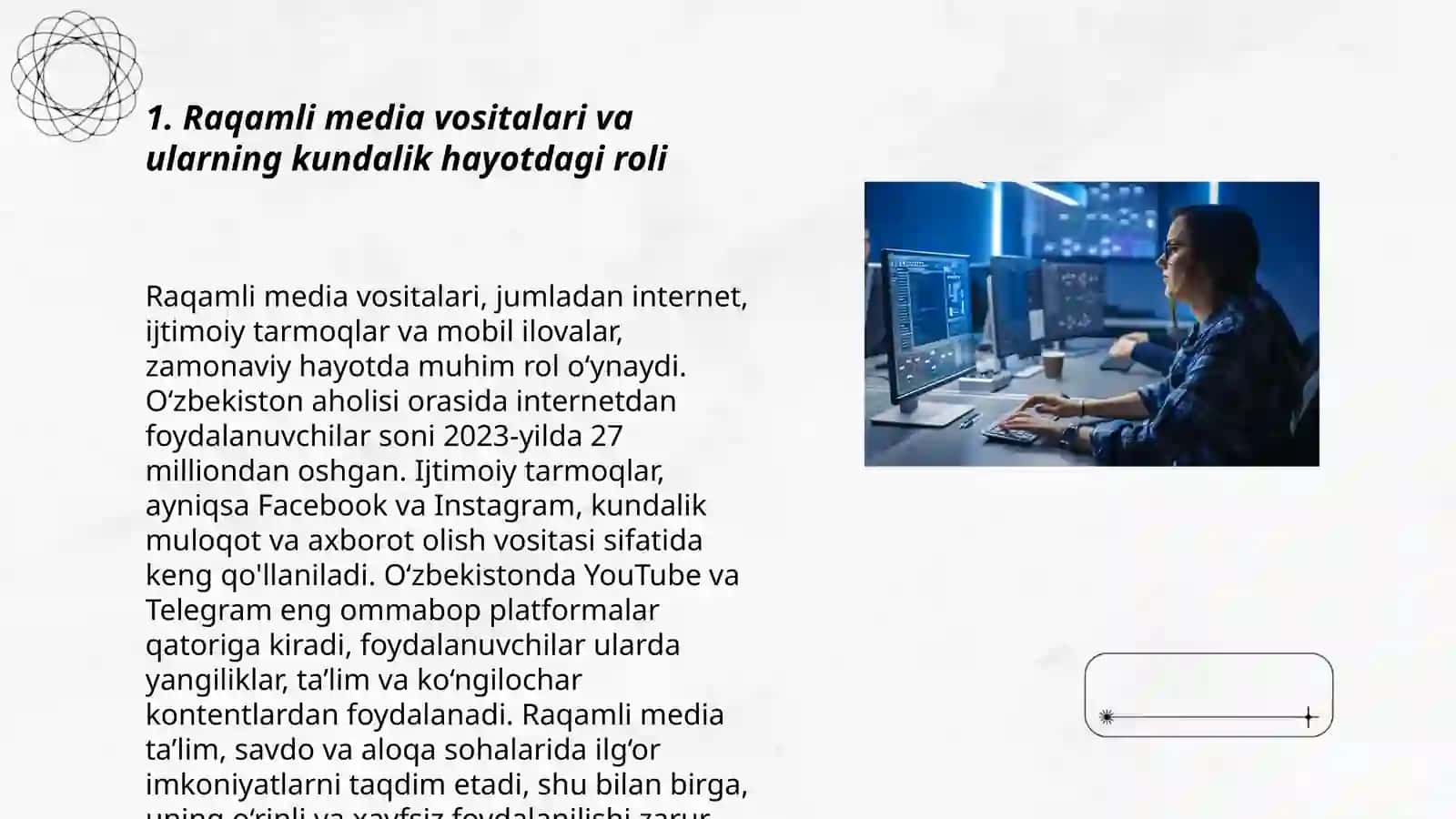 Media texnologiyalar kundalik hayotda 3