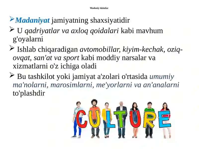 Madaniyat 3