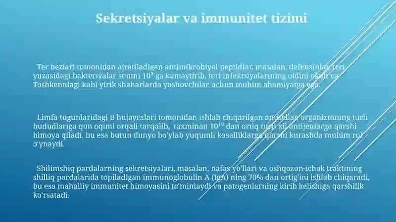 Bezlar sekretsiyasi 3