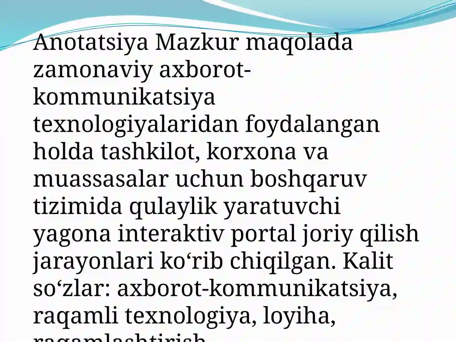 TIBBIYOTDA AXBOROT TEXNOLOGIYALARI 3