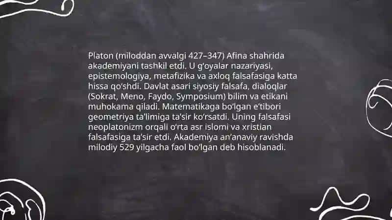 Antik dunyo olimlari 3
