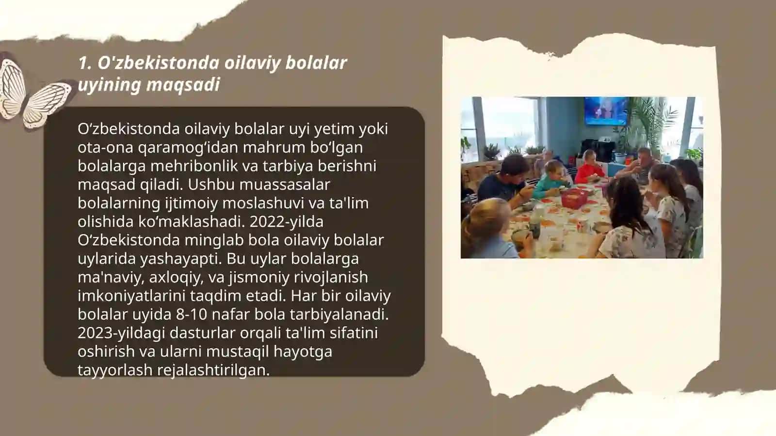 Òzbekistonda oilaviy bolalar uyini tashkil etish 3