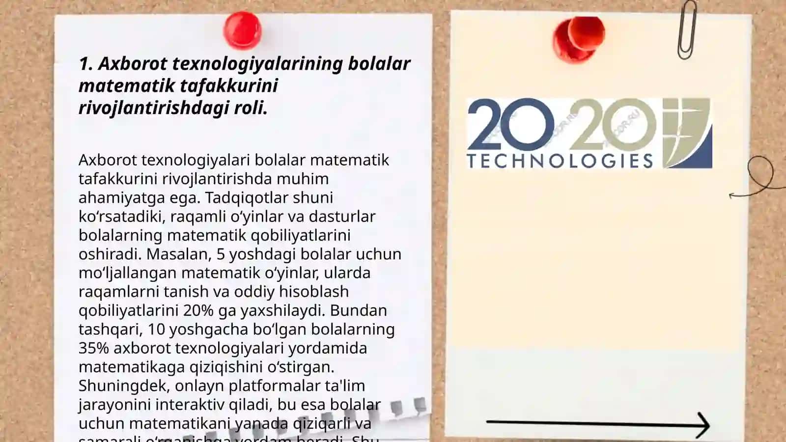 Maktabgacha yoshdagi bolalarning matematik tafakkurini rivojlantirishdagi axborot texnologiyalaridan foydalanish 3