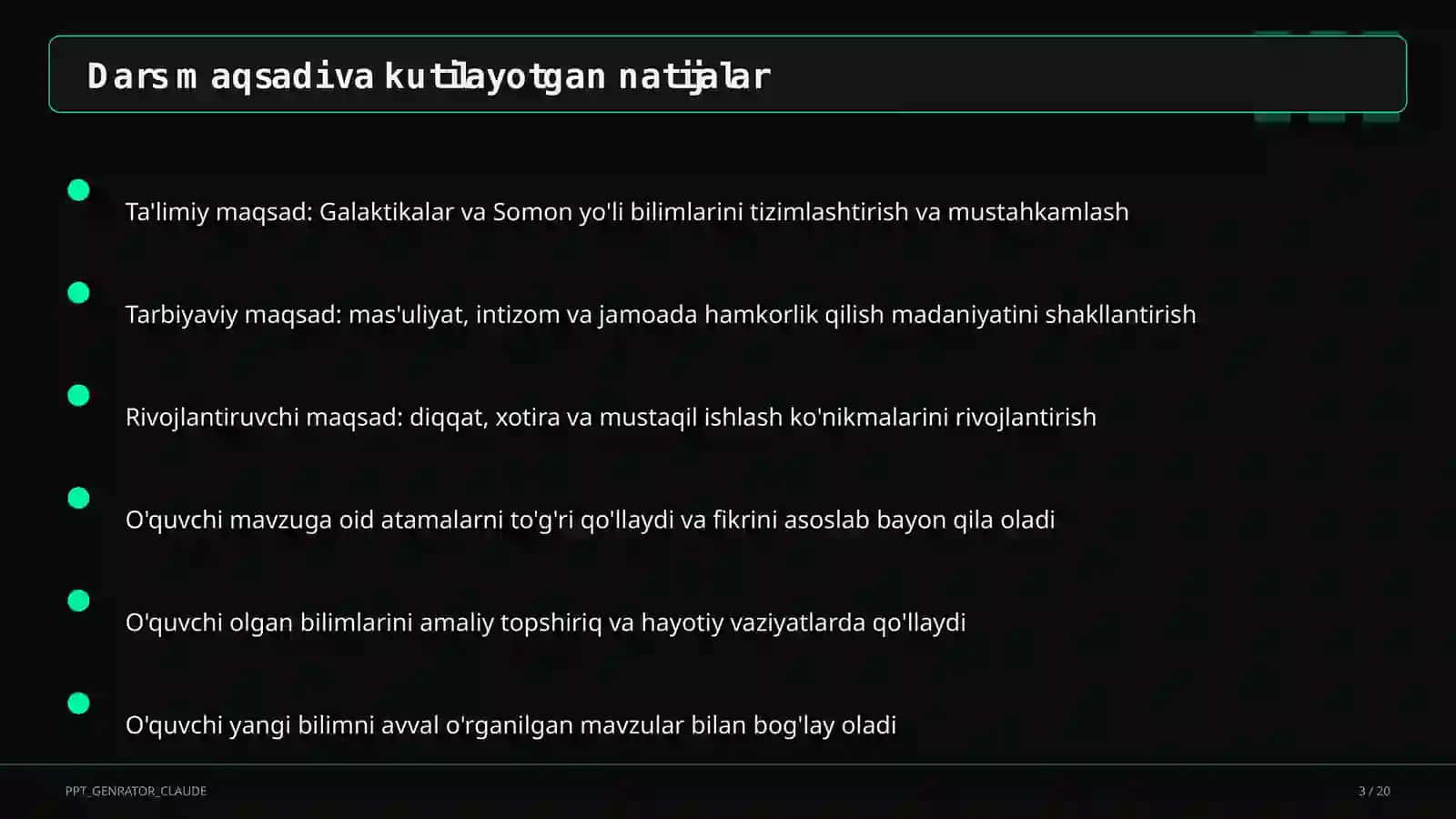 Galaktikalar va Somon yo'li (11-sinf) 3