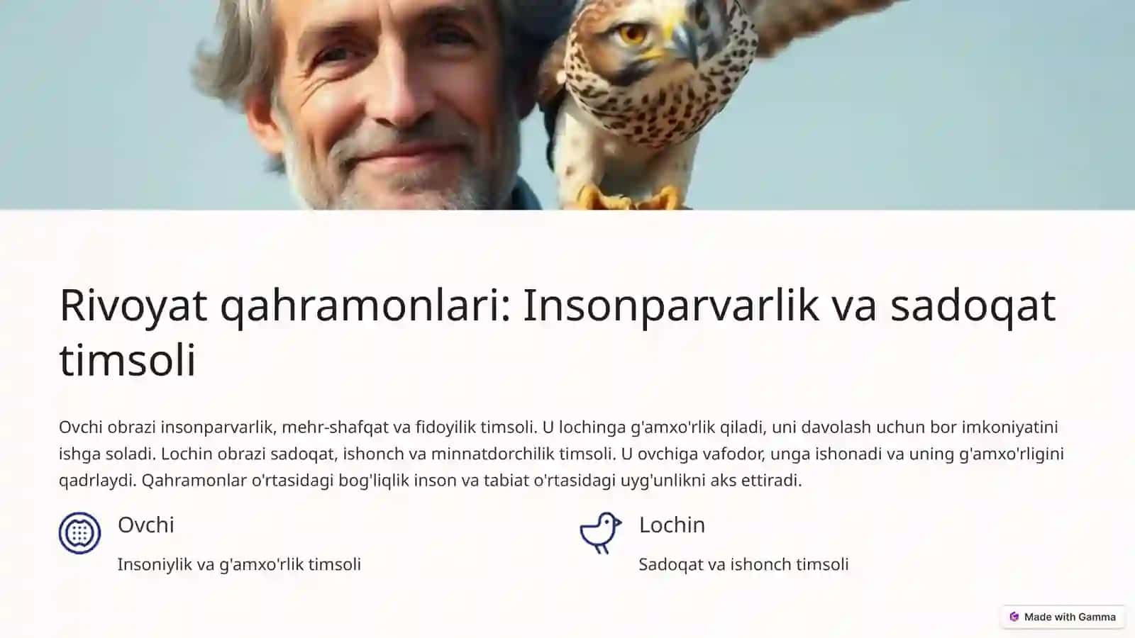 Jaloliddin Rumiyning "Ovchi va lochin" rivoyati: Mohiyat va tarbiyaviy ahamiyati 3